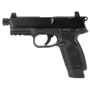 Fn 502 Tactical Pistol โ .22 Lr, 15-round, Threaded Barrel, Black Tactical training meets rimfire fun โ the fn 502 tactical in. 22 lr features a 15-round mag, threaded barrel, and optics-ready slide. Lightweight, suppressor-ready, and perfect for affordable range time or skill building.