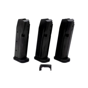 Shield Arms S15 Gen 3 Magazine Combo – 9mm 15-round (3-pack for Glock 43x/48) Triple up your firepower — this shield arms s15 gen 3 3-pack gives your glock 43x/48 three flush-fit 15-round 9mm mags. Gen 3 steel construction for better reliability, longer life, and edc confidence.