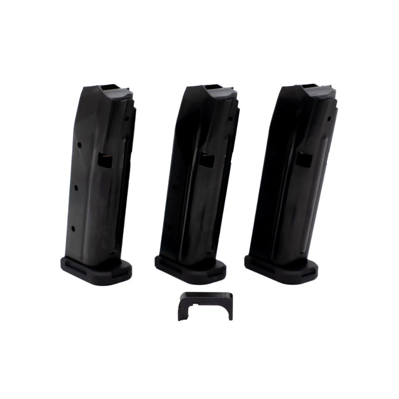 Shield Arms S15 Gen 3 Magazine Combo – 9mm 15-round (3-pack for Glock 43x/48) Triple up your firepower — this shield arms s15 gen 3 3-pack gives your glock 43x/48 three flush-fit 15-round 9mm mags. Gen 3 steel construction for better reliability, longer life, and edc confidence.