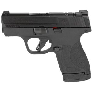 Smith & Wesson M&P Shield Plus 9mm Pistol with 13-round magazine, optics-ready slide, and no thumb safety
