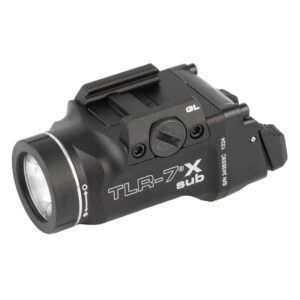 Streamlight Tlr-7 X Sub – Weapon Light for Glock 43x/48, 500 Lumens, Model 69400 Bright, compact, and glock-ready — the streamlight tlr-7 x sub delivers 500 lumens of tactical white light in a low-profile design made specifically for glock 43x/48 rails. Usb-c rechargeable and built for edc and home defense.