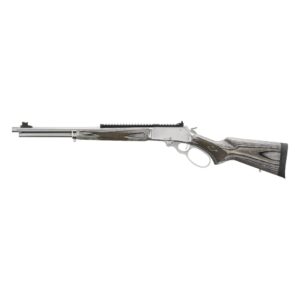 Marlin 336 Sbl Lever-action Rifle – .30-30 Win, 19.1″ Barrel, 6-round, Stainless/laminate Stock The marlin 336 sbl. 30-30 win is a rugged, stainless steel lever-action rifle featuring a 19. 1" threaded barrel, gray laminate stock, fiber optic/tritium front sight, and full-length picatinny rail. Built for performance, built for the trail.