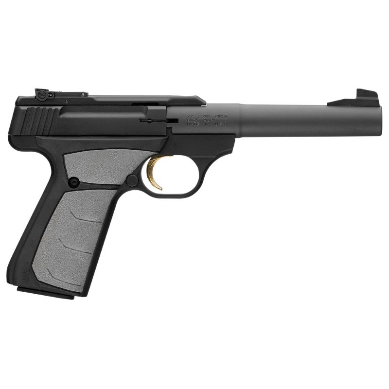 Browning Buck Mark Camper .22lr – 5.5″ Bull Barrel, Matte Black Shop the browning buck mark camper. 22lr with 5. 5″ matte-black bull barrel, ultragrip fx stock, and 10+1 capacity. Ca‑compliant precision—order now.