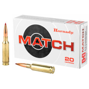 Shop hornady 6. 5 creedmoor 140 gr eld™ match ammo – 20-round box delivering 2,710 fps and match-grade precision. Ideal for competition and long-range accuracy.